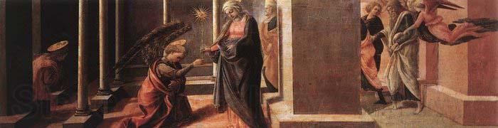Fra Filippo Lippi Announcement of the Death of the Virgin France oil painting art